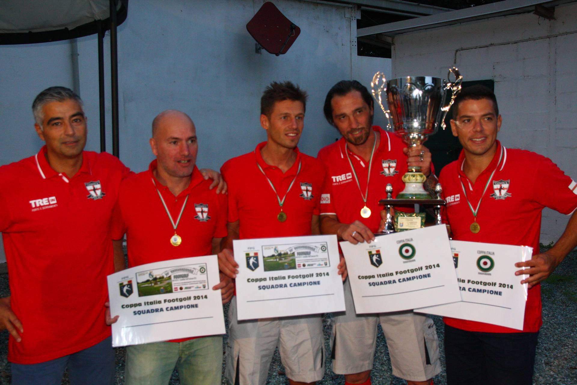 Coppa Italia Footgolf 2014 a Squadre