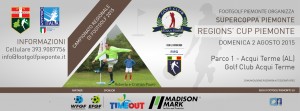 Locandina 11° tappa Regions' Cup Footgolf Piemonte a Premeno domenica 2 agosto 2015