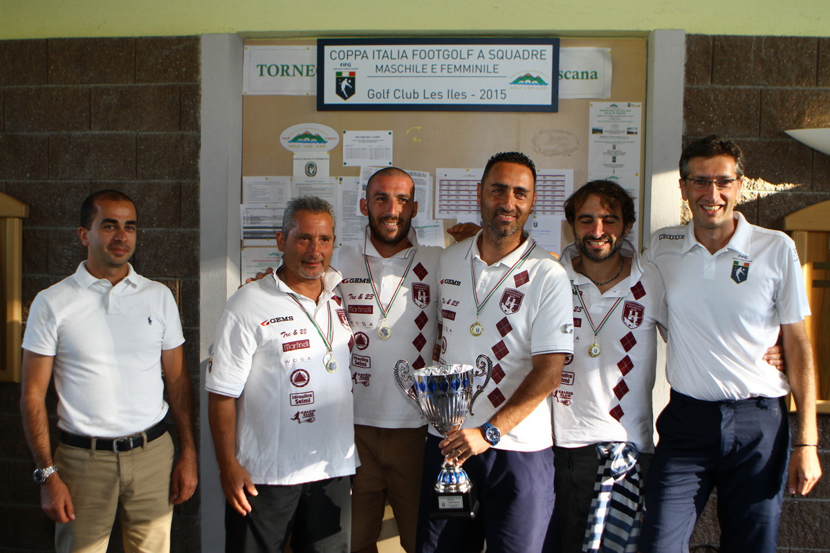 Coppa Italia Footgolf 2015 a Squadre