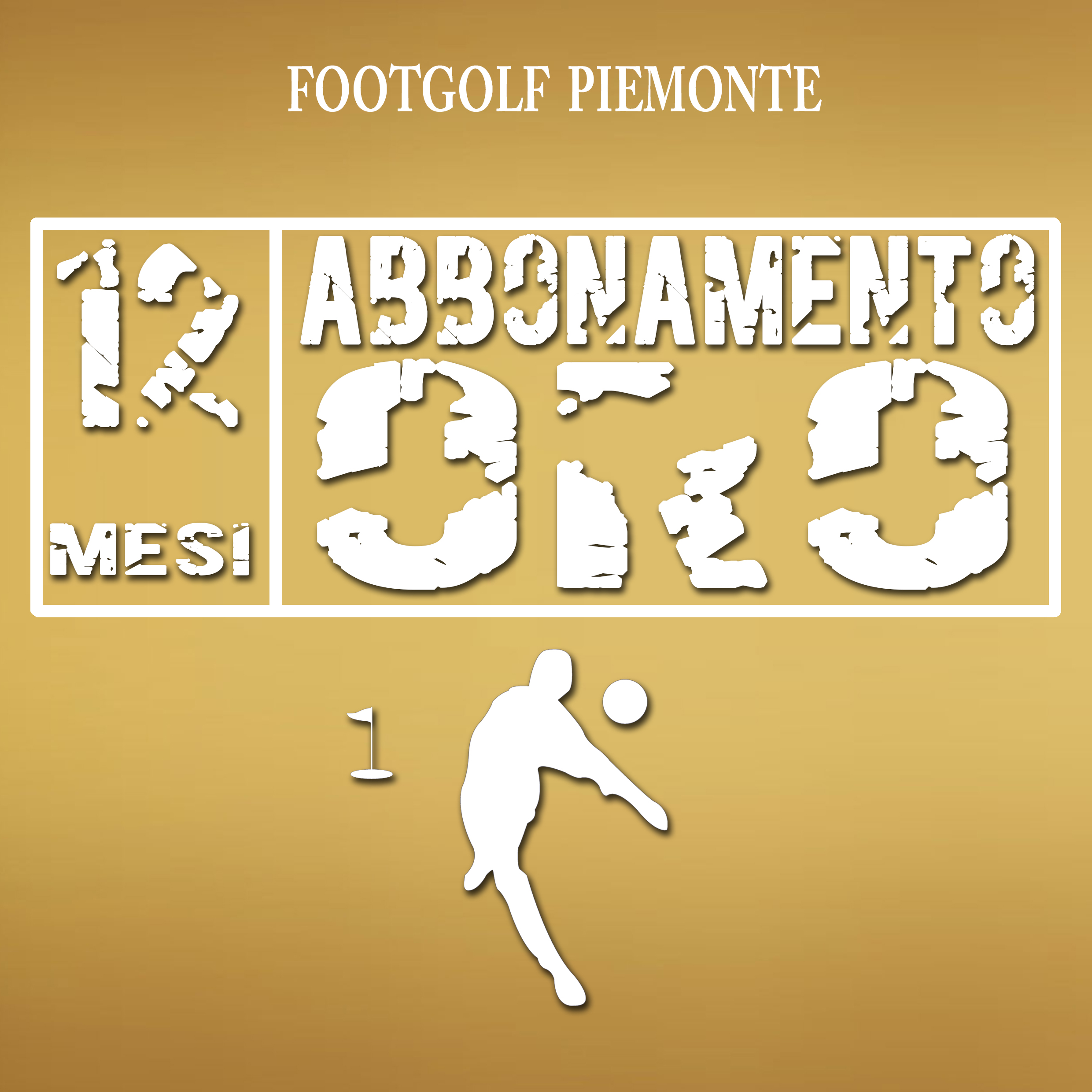 Abbonamento Footgolf Piemonte ORO
