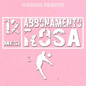 Abbonamento Footgolf Piemonte ROSA