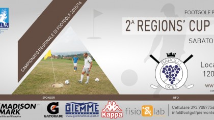 Locandina 2 tappa Regions' Cup Footgolf Piemonte 2015/2016 Novello CN sabato 3 ottobre 2015_bis