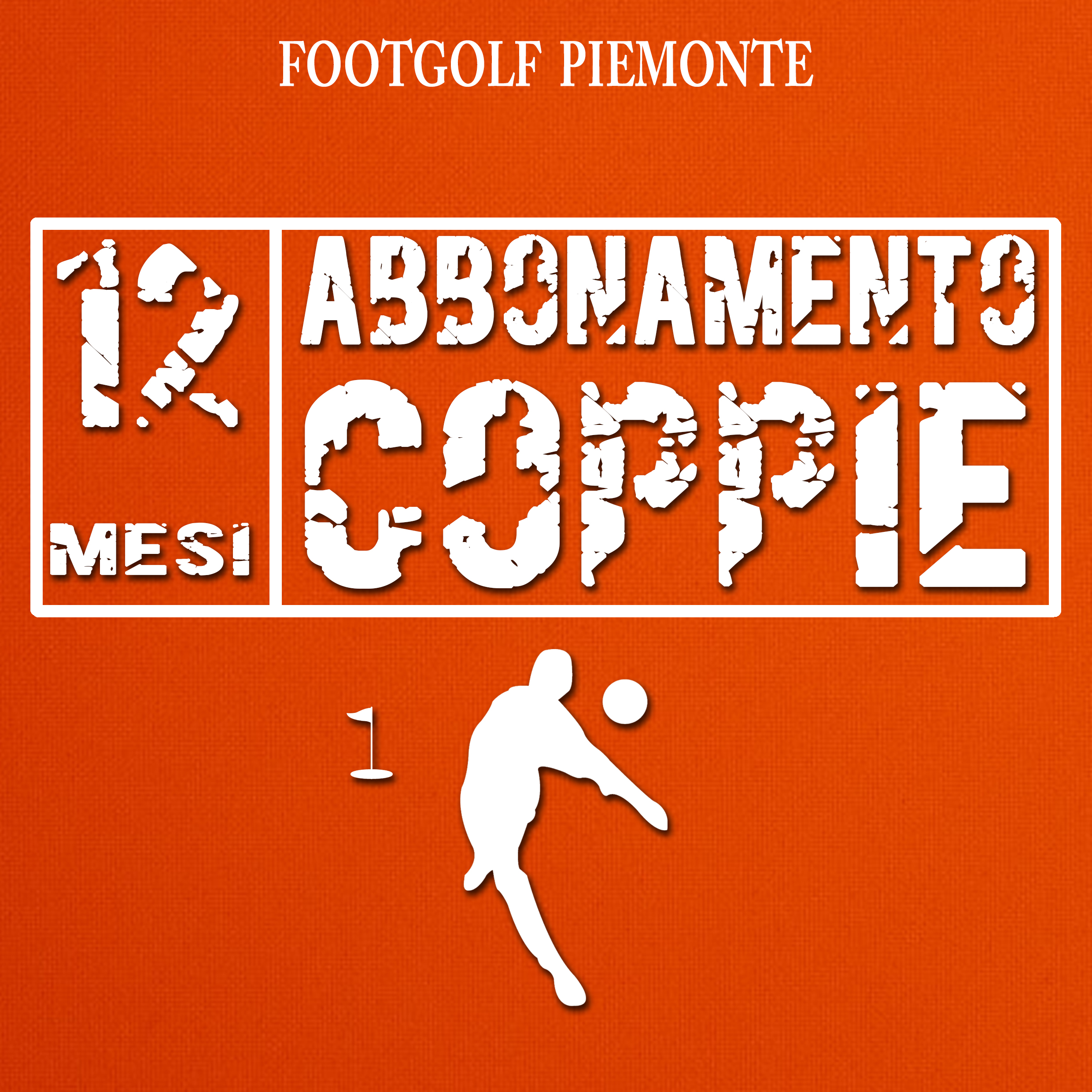 Abbonamento Footgolf Piemonte COPPIE