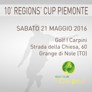 Locandina 10 tappa Regions' Cup Footgolf Piemonte 2015-2016 Grangia di Nole TO sabato 21 maggio 2016 Negozio