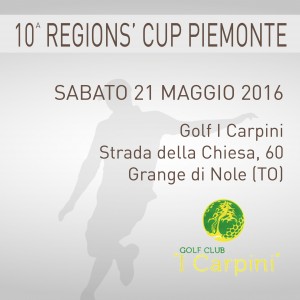 Locandina 10 tappa Regions' Cup Footgolf Piemonte 2015-2016 Grangia di Nole TO sabato 21 maggio 2016 Negozio