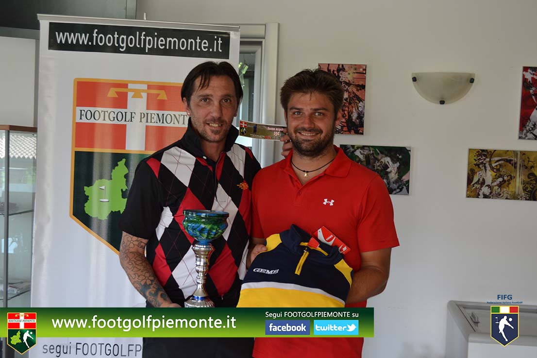 Parodi vince 11 Regions’ Cup Footgolf Piemonte 2016 Golf Monferrato di Casale (Al) 12giu16