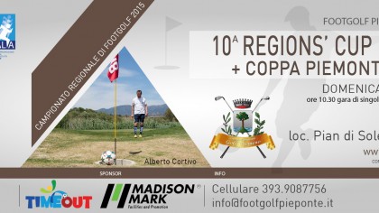 Locandina 10° tappa Regions' Cup Footgolf Piemonte a Premeno domenica 19 luglio 2015 Facebook